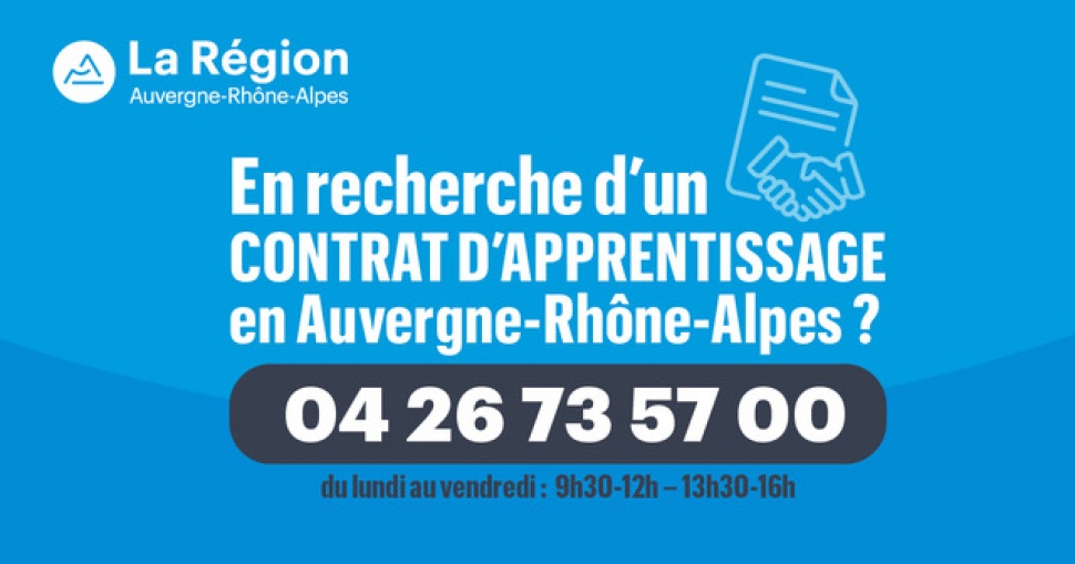 En recherche d'un contrat d'apprentissage ? Un numéro existe pour t'aider !