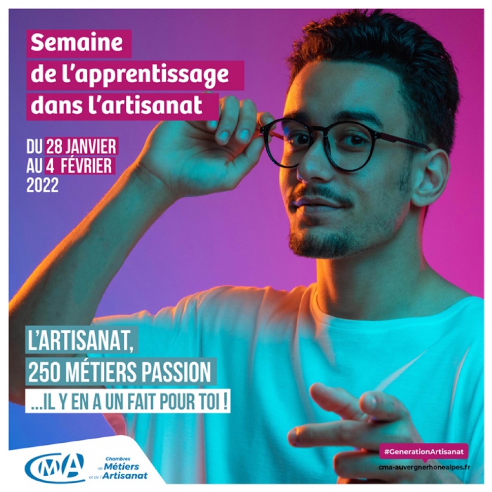 Semaine de l’apprentissage dans l’artisanat 2022 : 7 jours pour s’informer et se lancer !