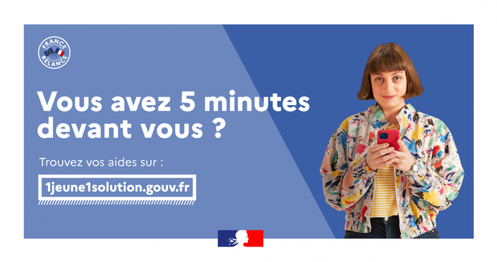 Vous avez moins de 30 ans ? Trouvez vos aides en quelques clics avec "1 jeune, 1 solution"